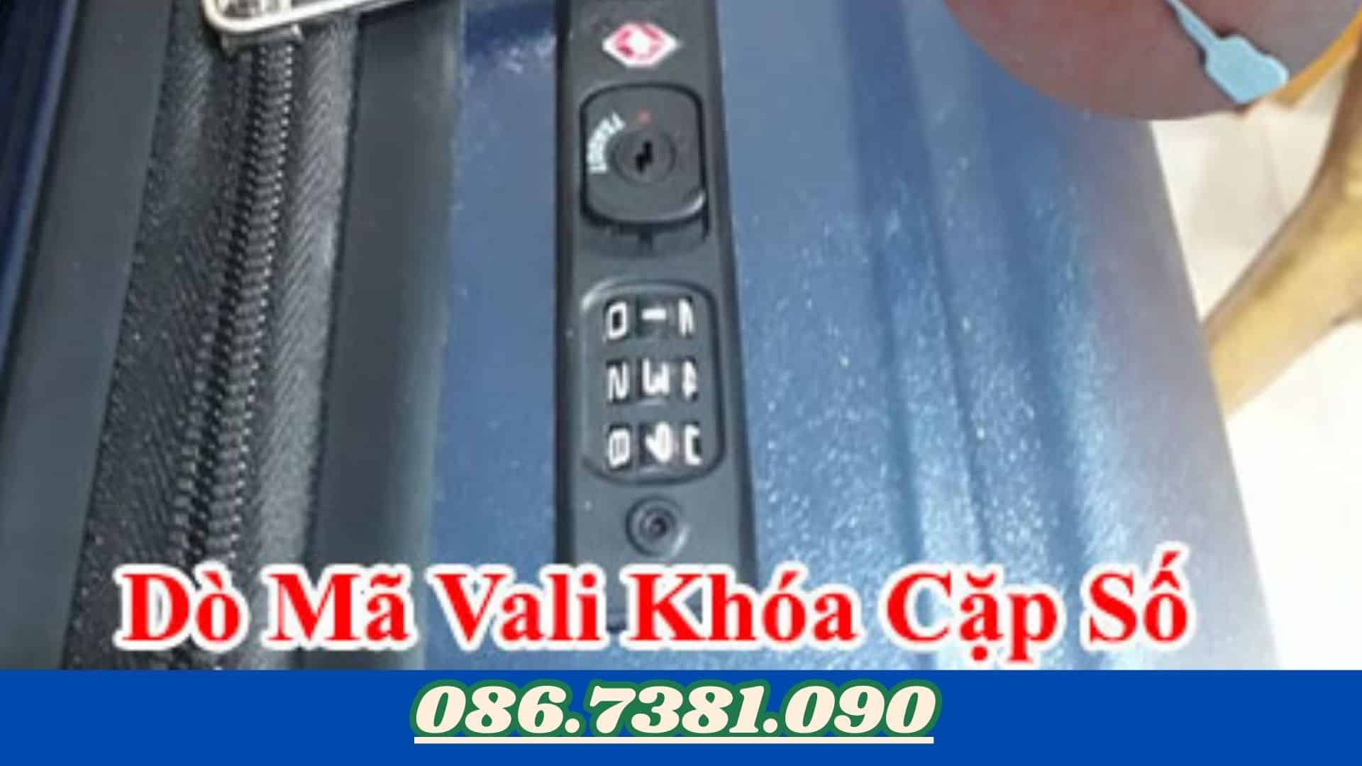 Dịch vụ sửa khóa vali chuyên nghiệp của THOSUAKHOA.VN
